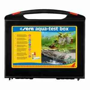 Valigetta Test Acqua 9 valori misurabili kit completo analisi per acquaponica acquari laghetto