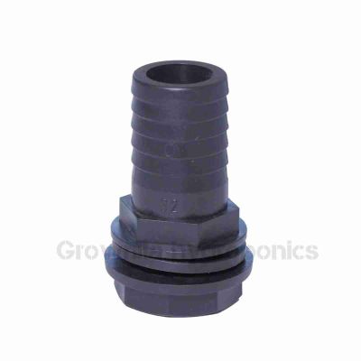 Attacco serbatoio passaparete 32 mm 1 pollice portagomma con dado per impianti idroponica