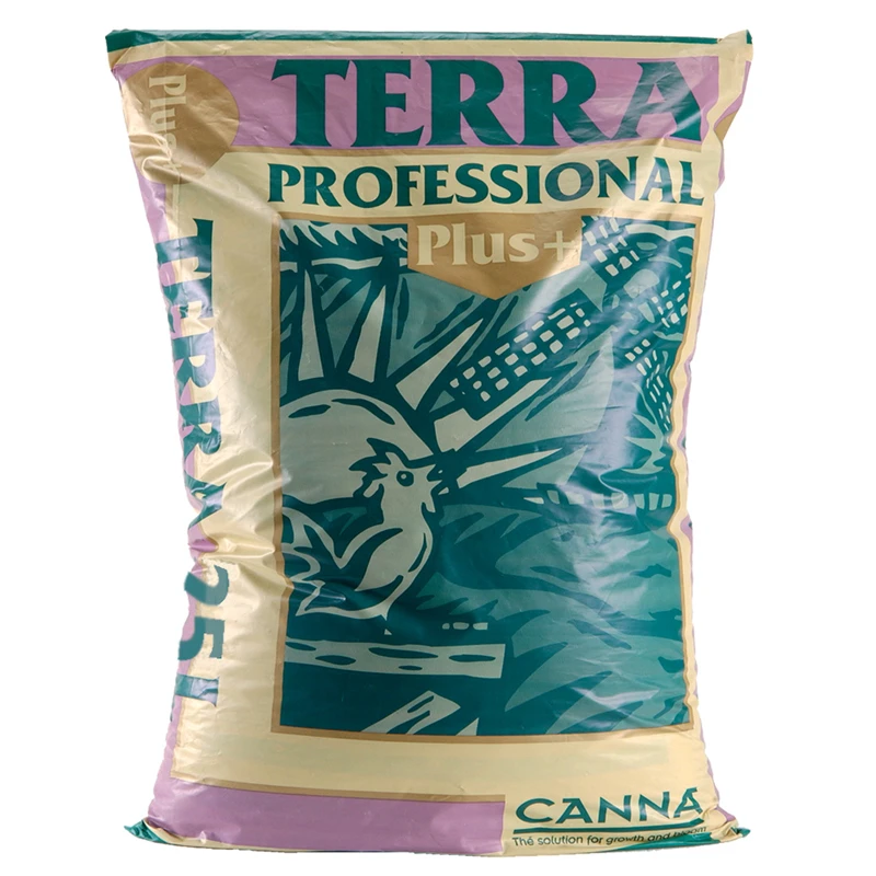 Canna Terra Professional Plus sacco 25 litri terriccio premium per coltivazione fuori suolo indoor