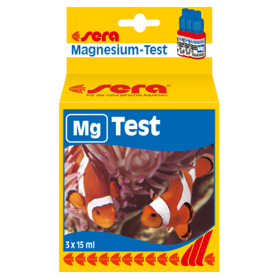 Sera Tester Magnesio Mg kit analisi acqua per acquaponica acquari laghetto reef
