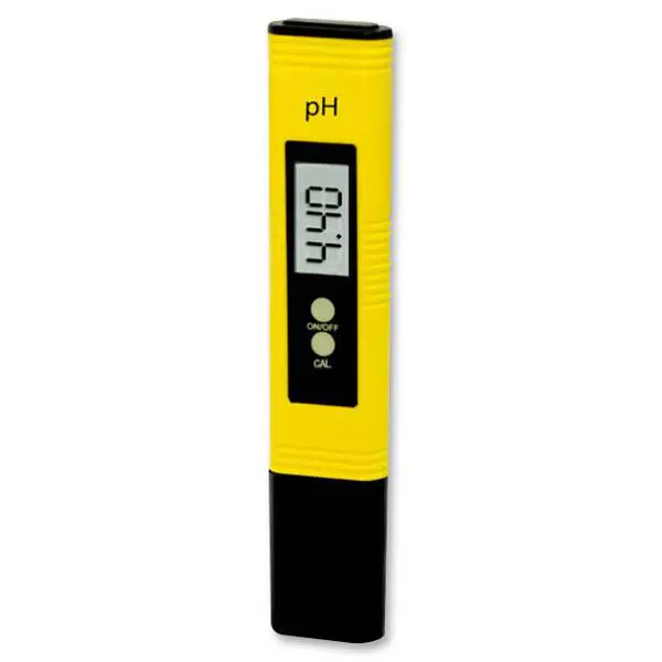 Misuratore pH pen-type pH02 digitale tascabile: pH-metro per analisi acqua idroponica, acquaponica e acquari