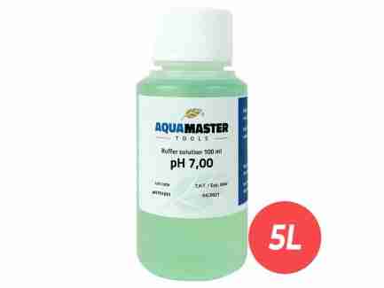 Soluzione di Calibrazione pH 7 per pH-metro digitale idroponica acquaponica accurata
