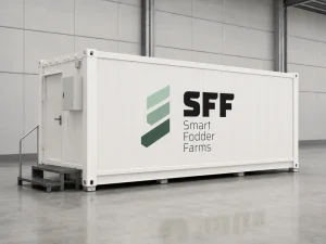 Container per coltivazione idroponica di foraggio
