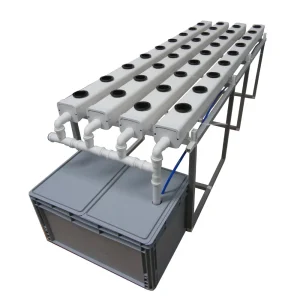 Banco idroponico NFT Growrilla Hydroponics da 36 piante: kit professionale per coltivazione senza suolo in serra o indoor