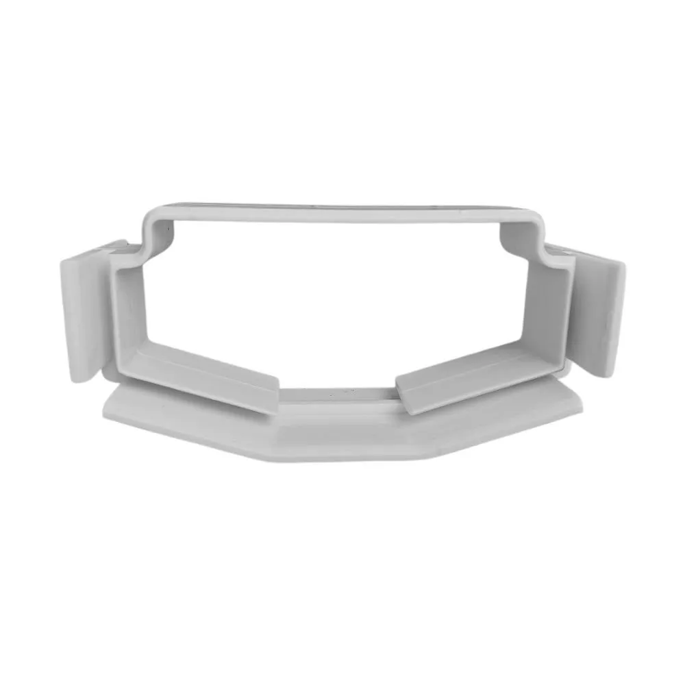 Raccordo giunzione canalina NFT 100x50 mm foto prodotto reale cornice PVC bianco