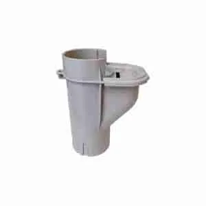 Componente per torre verticale DWT GrowPipes: vaso plastica per coltivazione idroponica in verticale a parete