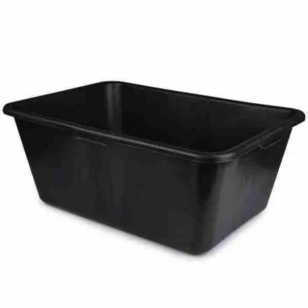 Vasca in Plastica 90 L – Serbatoio Idroponica con Manici 76x53x31 cm