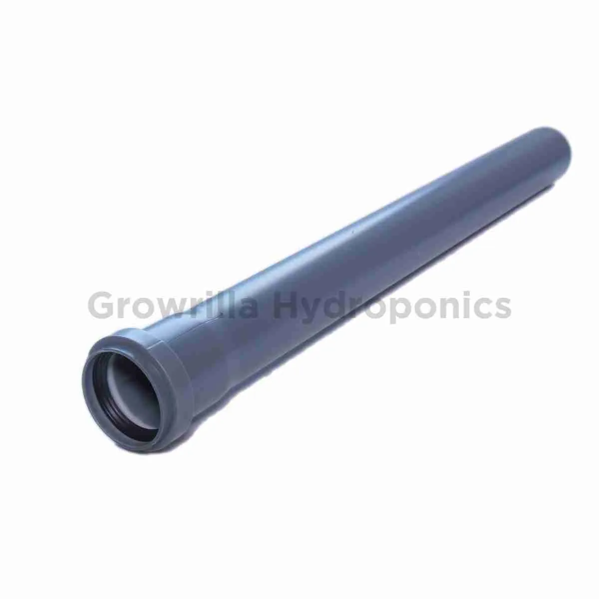Tubo scarico in polipropilene PP Ø50 mm con bicchiere a innesto lunghezza 50 cm