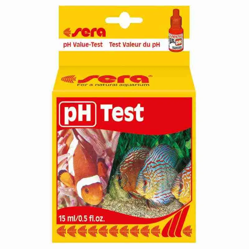 Sera Tester pH kit colorimetrico analisi acqua acquaponica acquari laghetto