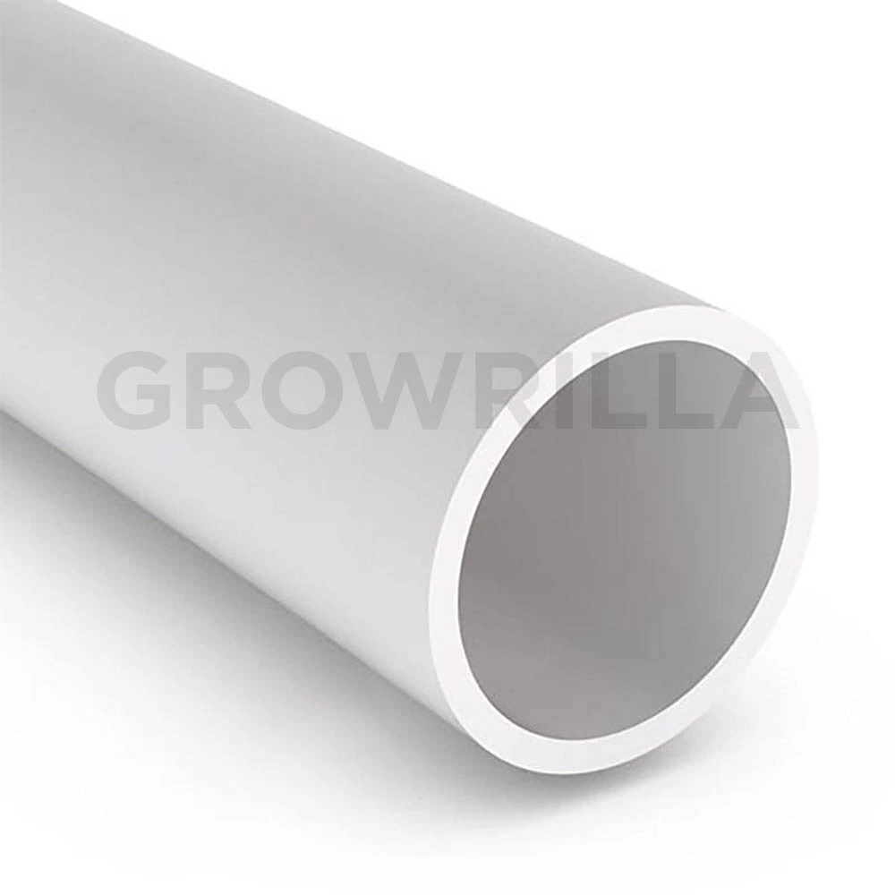Tubo PVC bianco Growrilla diametro 50 mm lunghezza 100 cm per impianti idroponica NFT