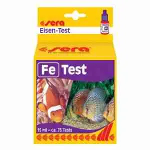 Sera Tester Ferro Fe kit analisi acqua per acquaponica acquari laghetto controllo ferro