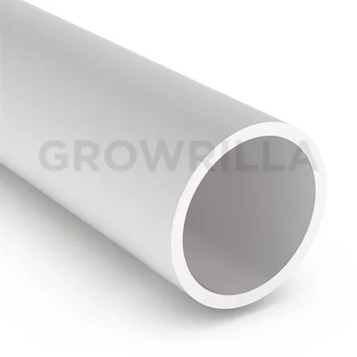 Tubo PVC bianco Growrilla diametro 50 mm lunghezza 100 cm per impianti idroponica NFT