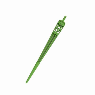 Astina gocciolante anti otturazione Floraflex verde con gabbietta supporto e spike per substrato idroponico