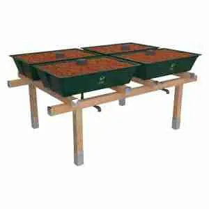 Grow Bed Modulo Basic 4X Ofera kit acquaponica espanso 4 letti coltivazione fuori suolo