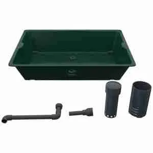 Grow Bed Ofera Aquaponik Basic con sifone a campana acquaponica fuori suolo