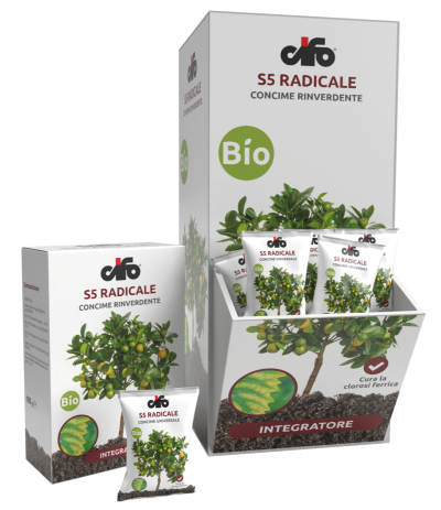 Cifo chelato di ferro bustina 10 g antiingiallimento clorosi piante idroponica giardino