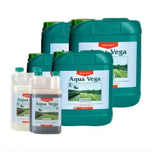CANNA Aqua Vega A+B nutriente bicomponente crescita coltivazione idroponica fuori suolo