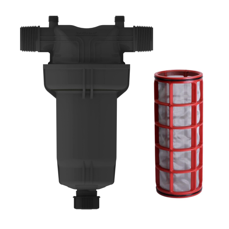 Filtri a rete da 1″ in linea a T 120 mesh tipo “E” IRRITEC